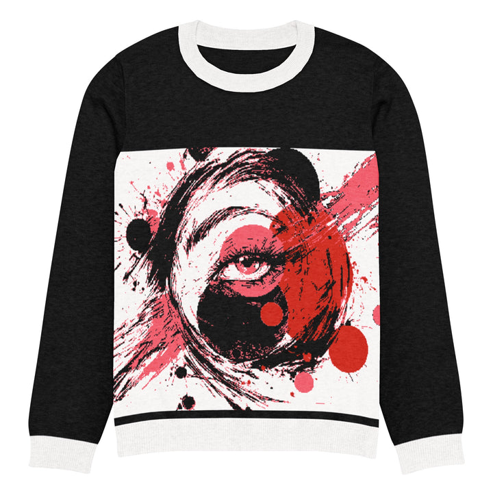Eye Color Knitted crew neck sweater - Polendo Design