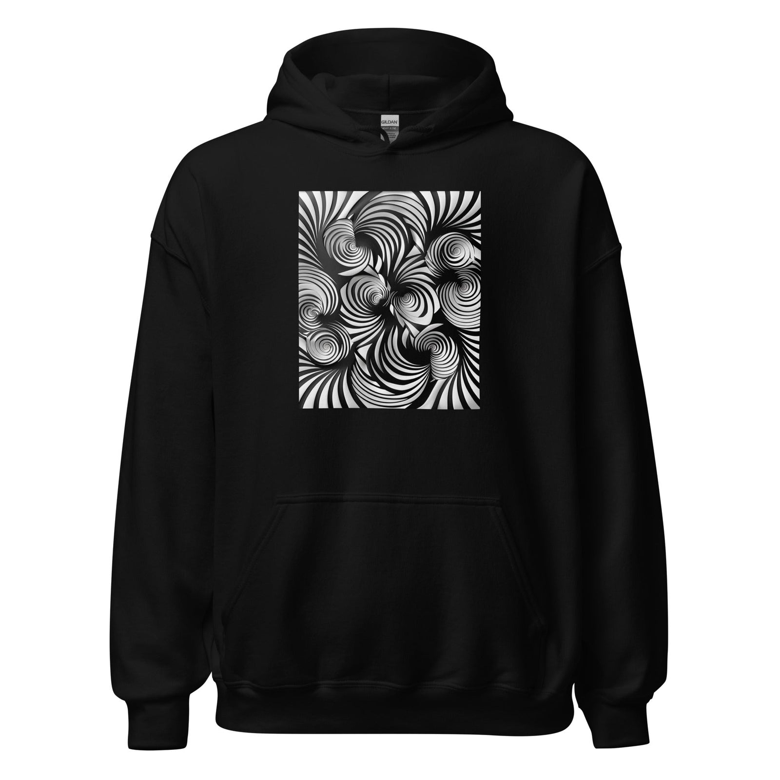 Gravity in Motion Unisex Hoodie - Polendo Design