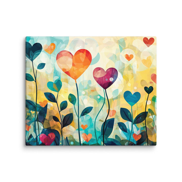 "Hearts of Spring" Canvas - Polendo Design