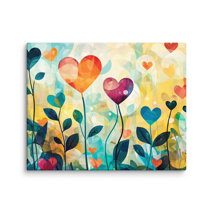 "Hearts of Spring" Canvas - Polendo Design