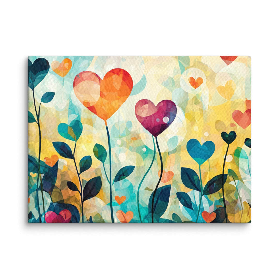"Hearts of Spring" Canvas - Polendo Design