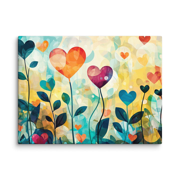 "Hearts of Spring" Canvas - Polendo Design