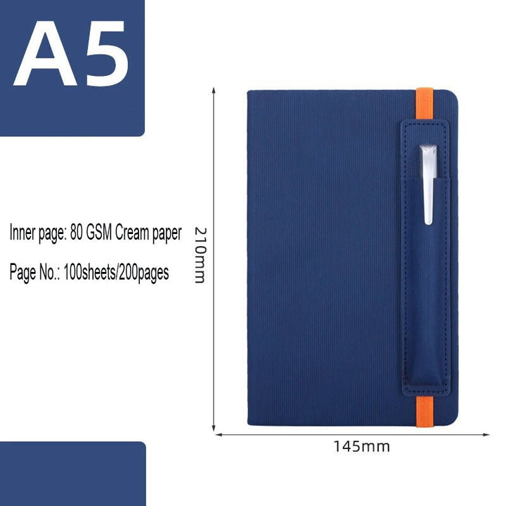 Hot Sale PU Leather Journal – Handmade A5 Notebook with Pen Bag & Custom Planner - Polendo Design