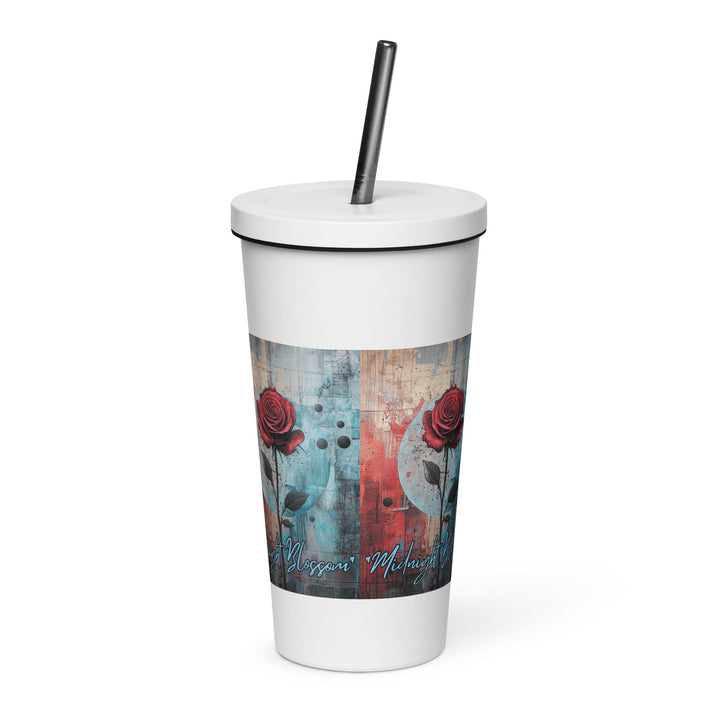 Insulated tumbler with a straw - Polendo Design