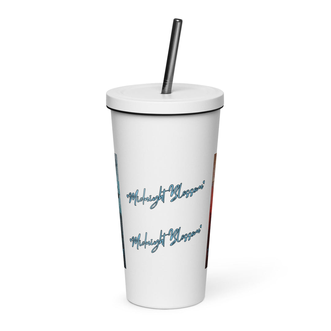 Insulated tumbler with a straw - Polendo Design