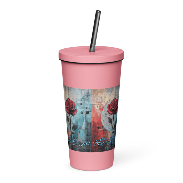 Insulated tumbler with a straw - Polendo Design