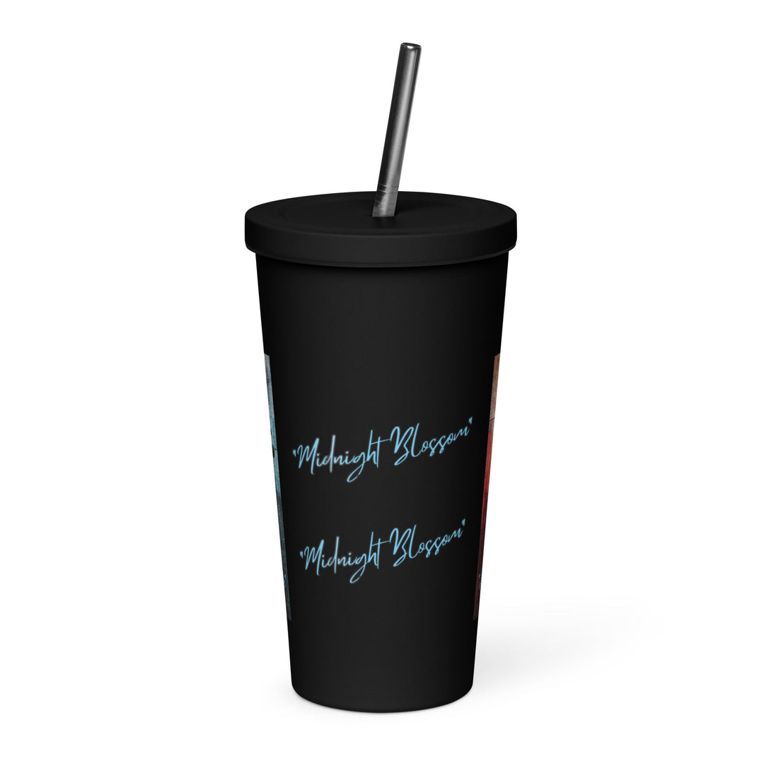 Insulated tumbler with a straw - Polendo Design