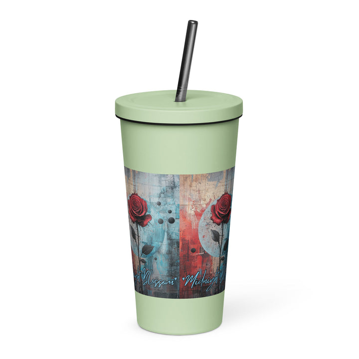 Insulated tumbler with a straw - Polendo Design