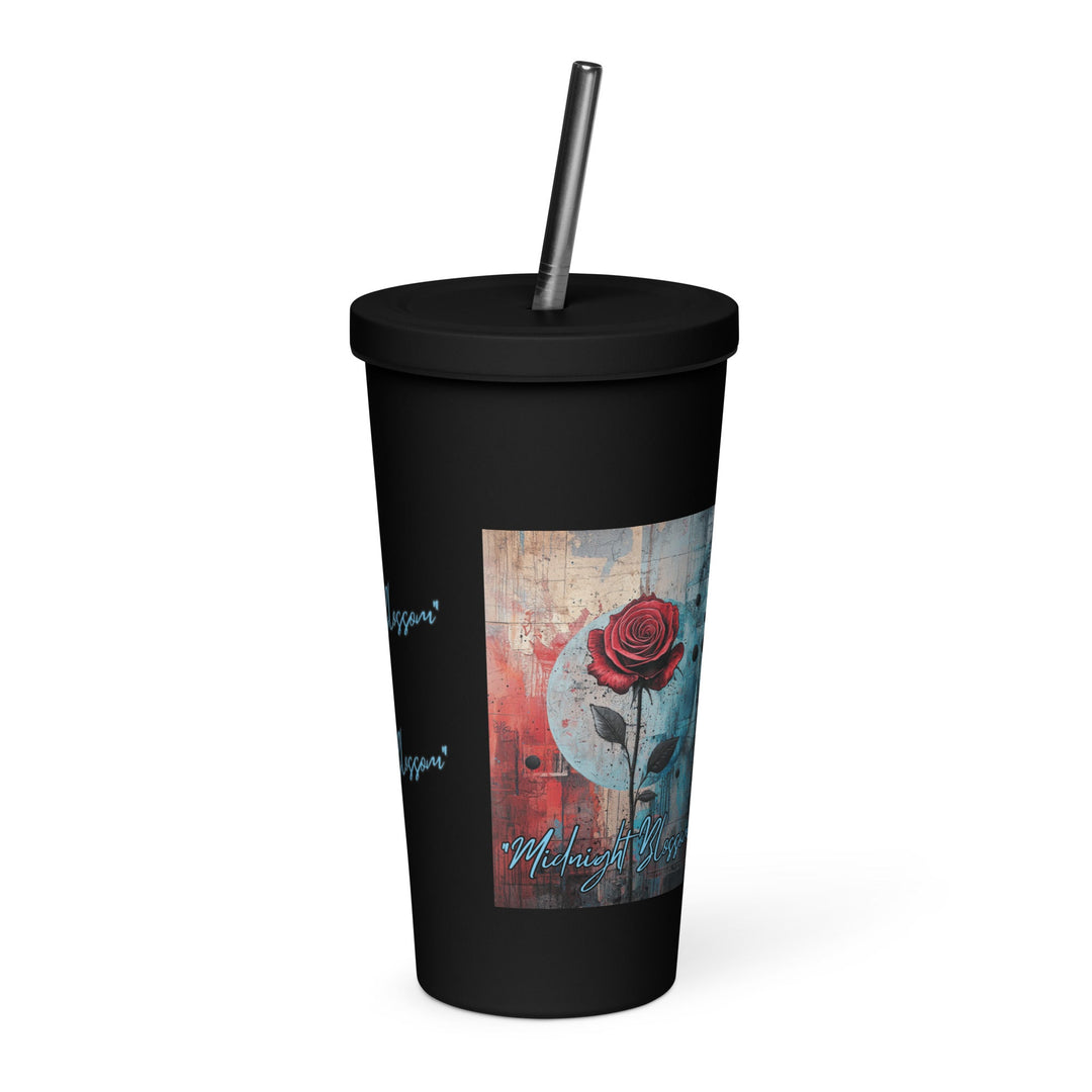 Insulated tumbler with a straw - Polendo Design