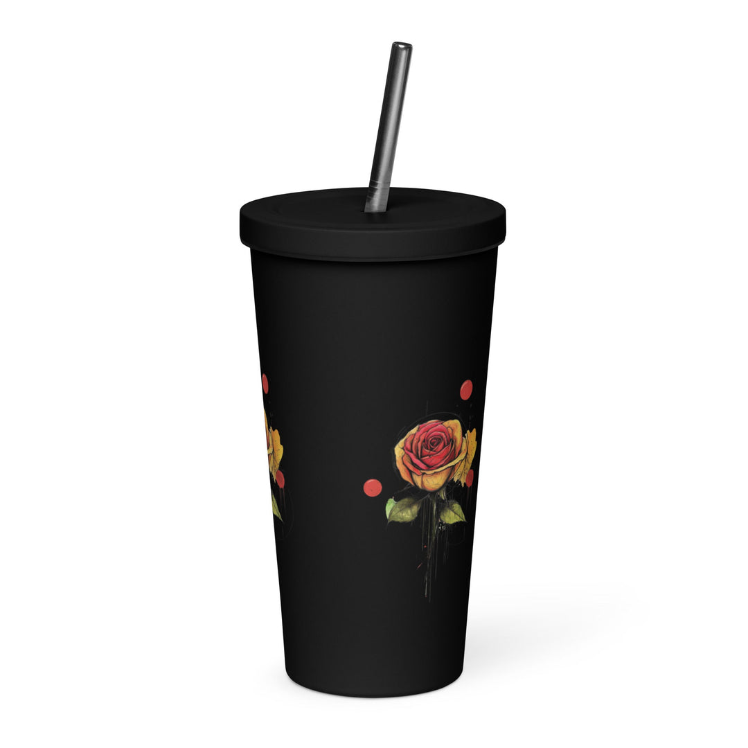 Insulated tumbler with a straw - Polendo Design