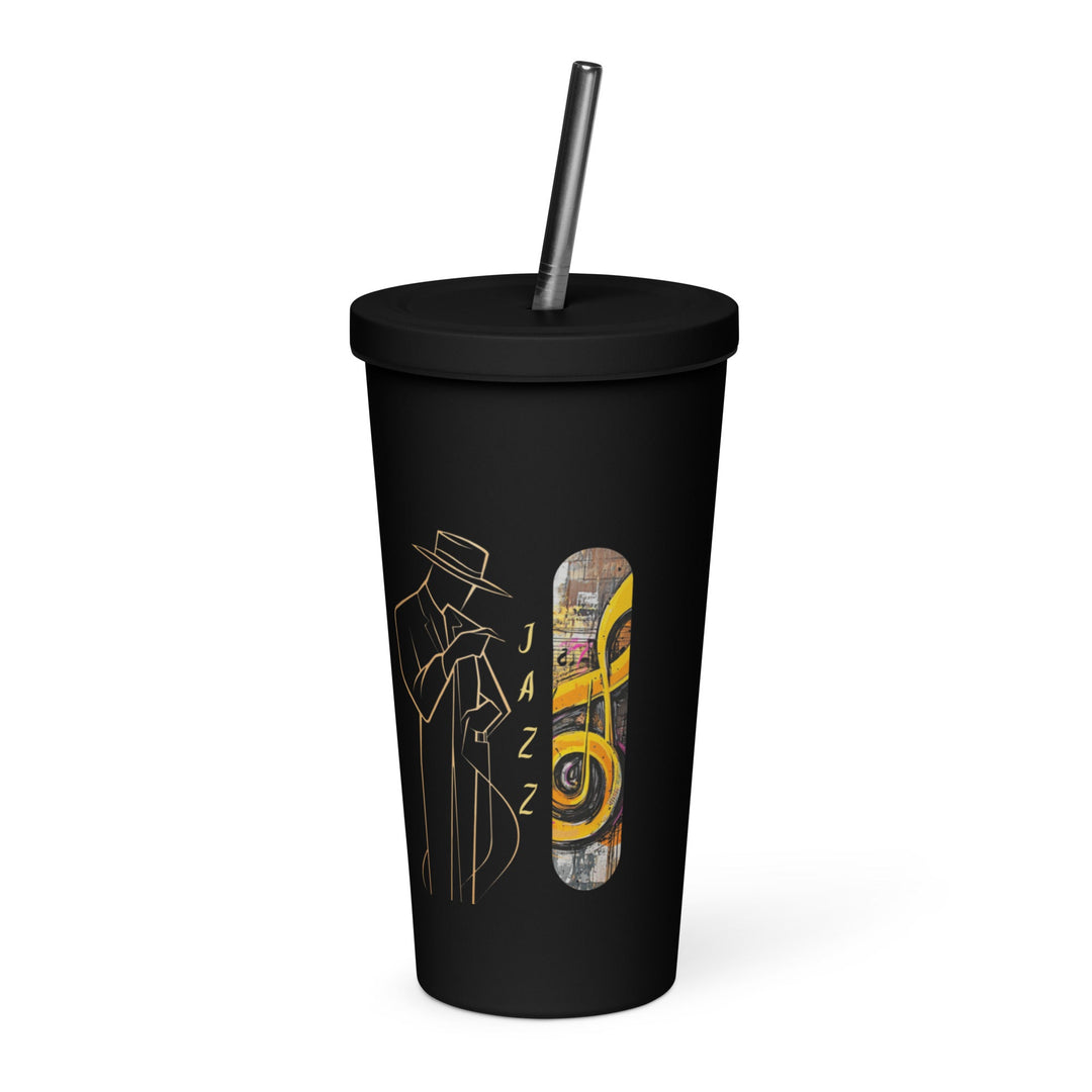 Insulated tumbler with a straw - Polendo Design