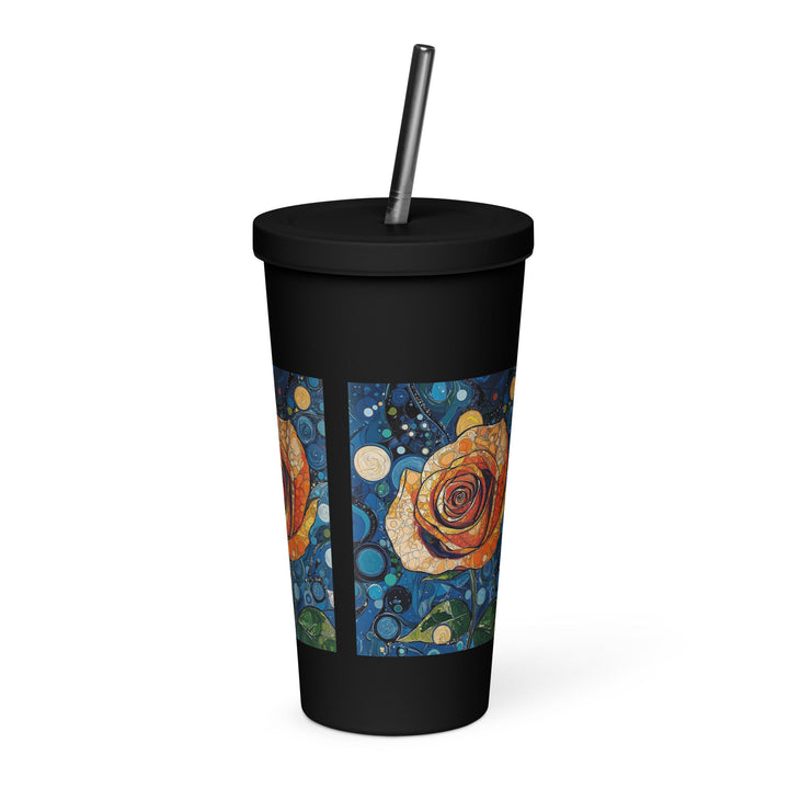 Insulated tumbler with a straw - Polendo Design