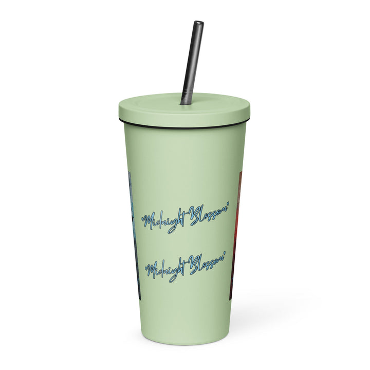 Insulated tumbler with a straw - Polendo Design