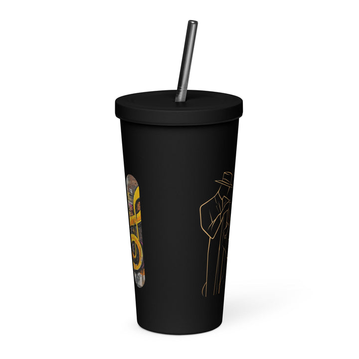 Insulated tumbler with a straw - Polendo Design