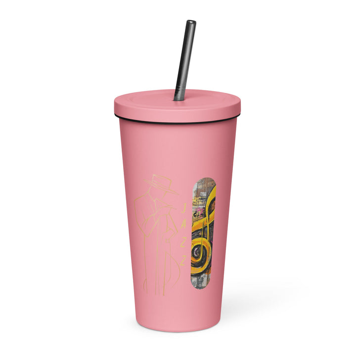 Insulated tumbler with a straw - Polendo Design