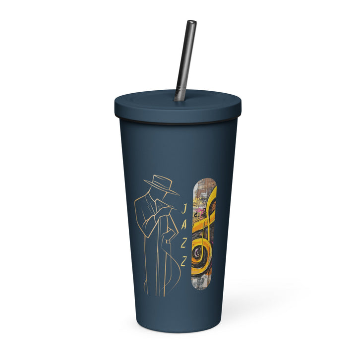 Insulated tumbler with a straw - Polendo Design