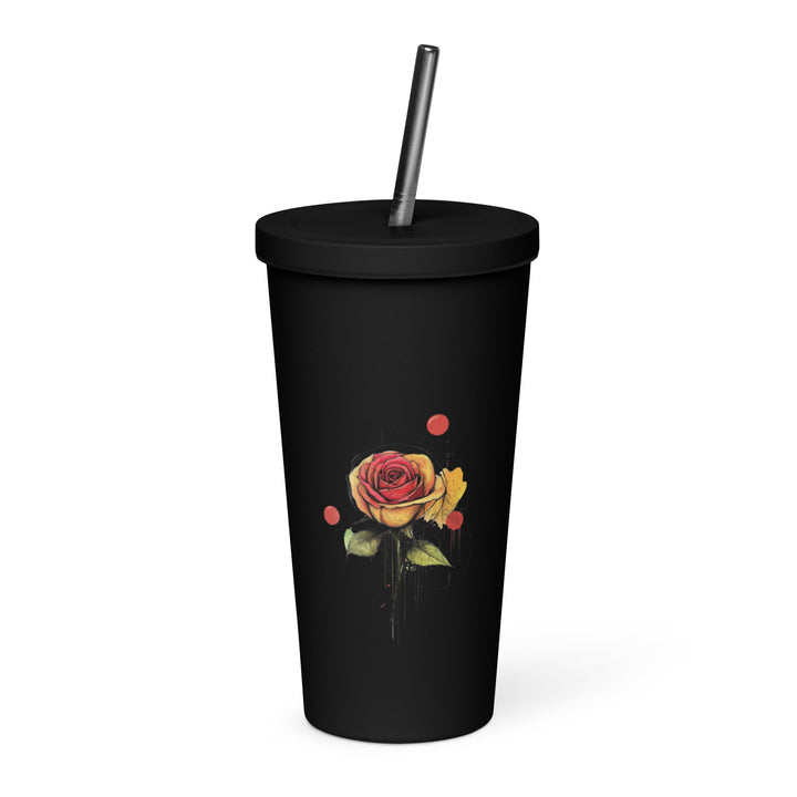 Insulated tumbler with a straw - Polendo Design