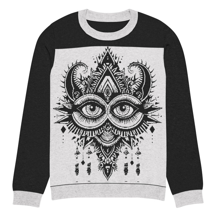 Knitted crew neck sweater - Polendo Design