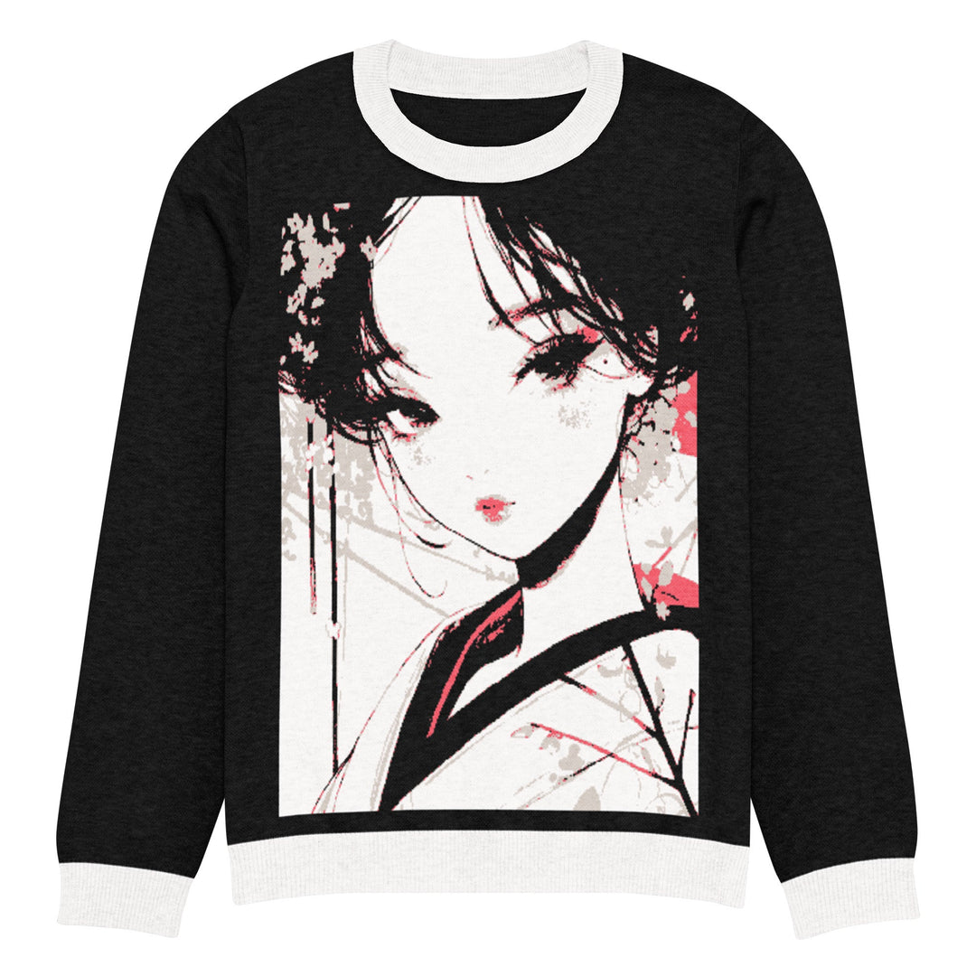 Knitted crew neck sweater - Polendo Design