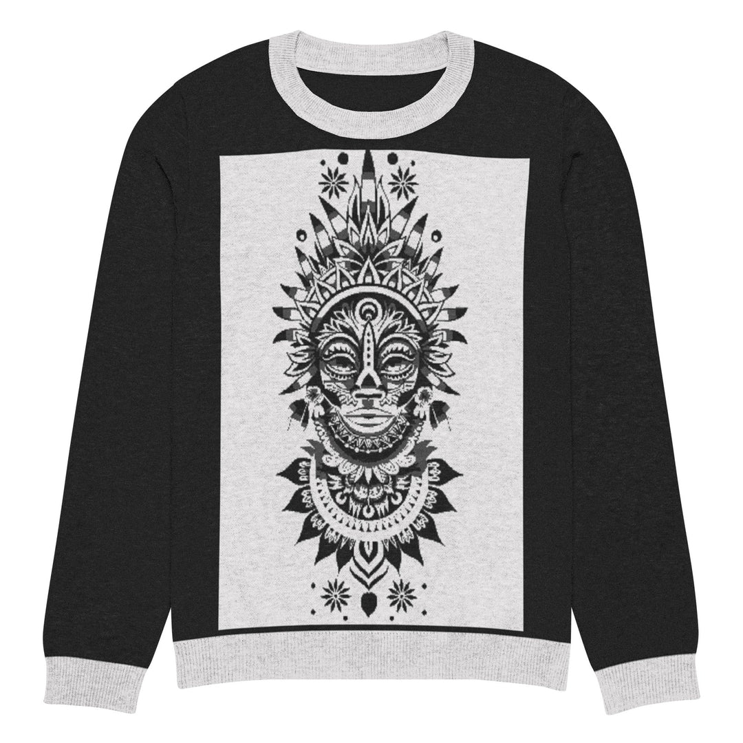 Knitted crew neck sweater - Polendo Design