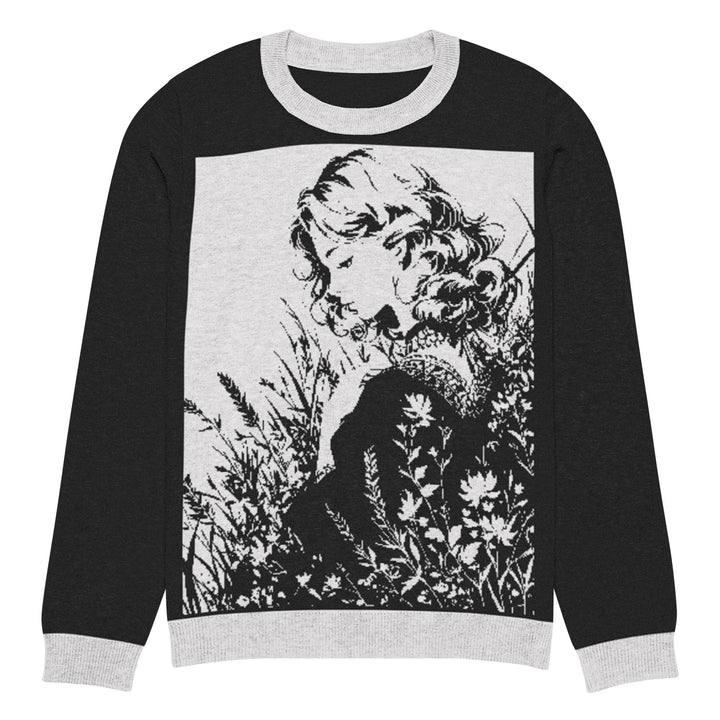 Knitted crew neck sweater - Polendo Design