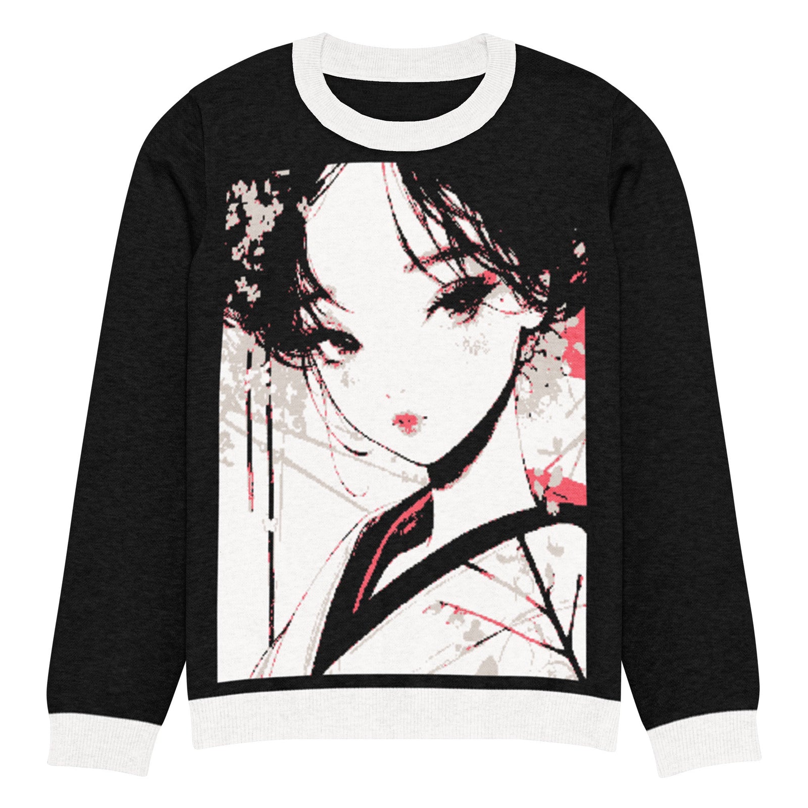 Knitted crew neck sweater - Polendo Design