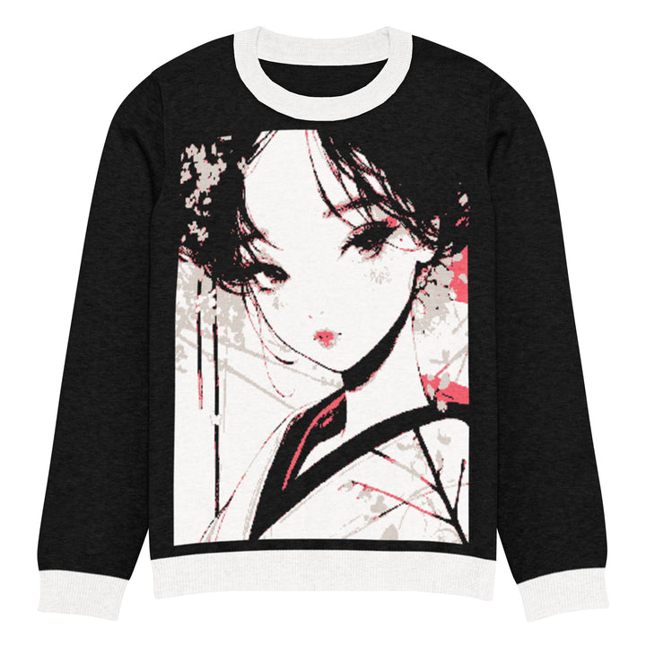 Knitted crew neck sweater - Polendo Design