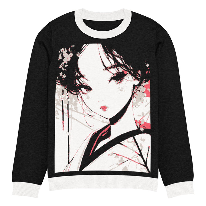 Knitted crew neck sweater - Polendo Design