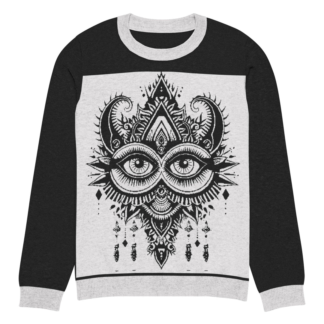 Knitted crew neck sweater - Polendo Design