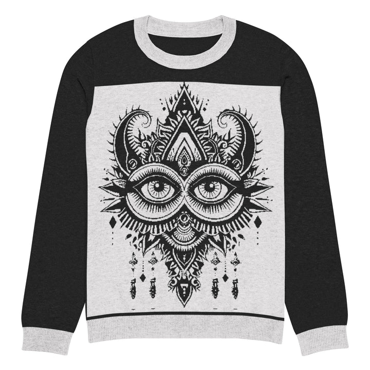 Knitted crew neck sweater - Polendo Design