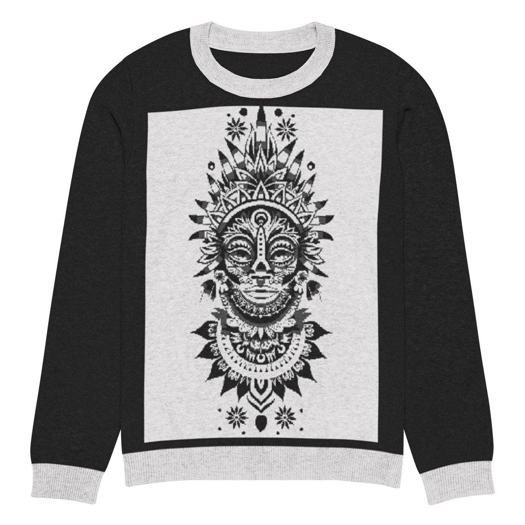 Knitted crew neck sweater - Polendo Design