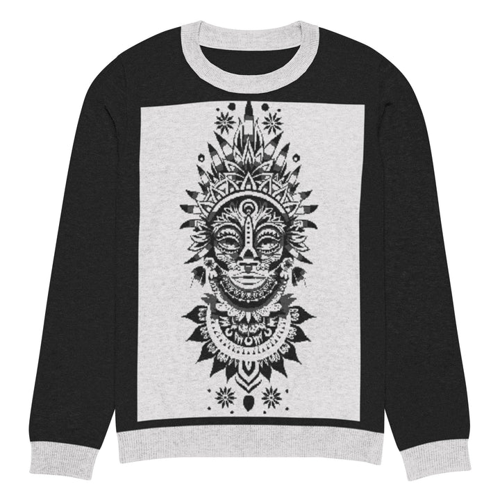 Knitted crew neck sweater - Polendo Design