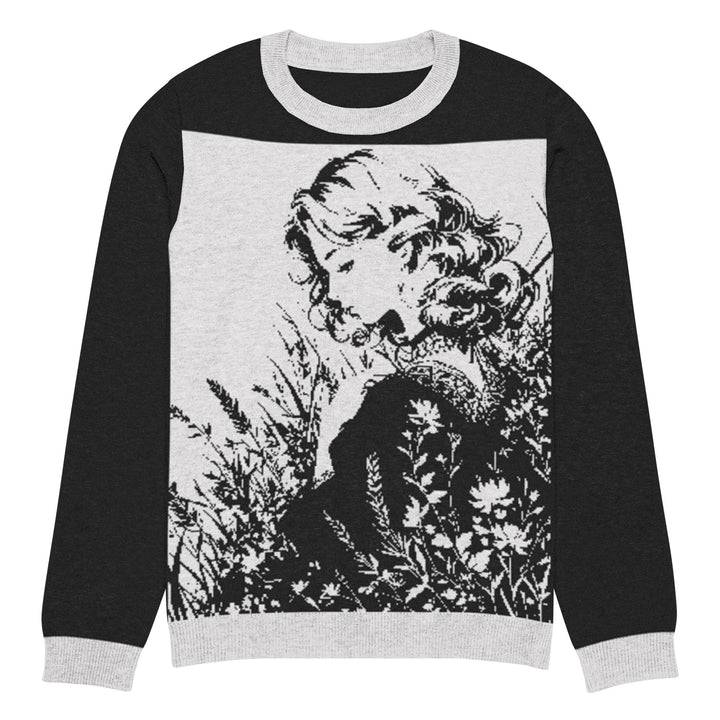 Knitted crew neck sweater - Polendo Design