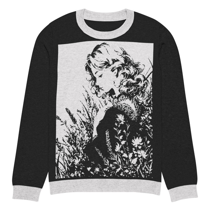 Knitted crew neck sweater - Polendo Design