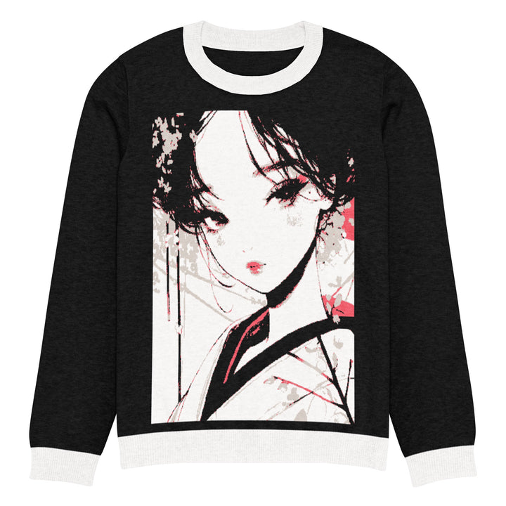 Knitted crew neck sweater - Polendo Design