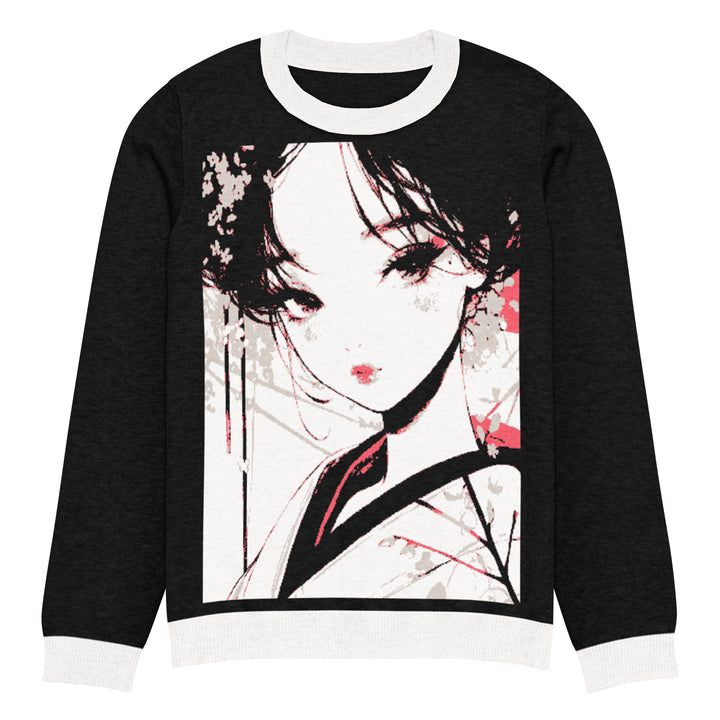 Knitted crew neck sweater - Polendo Design