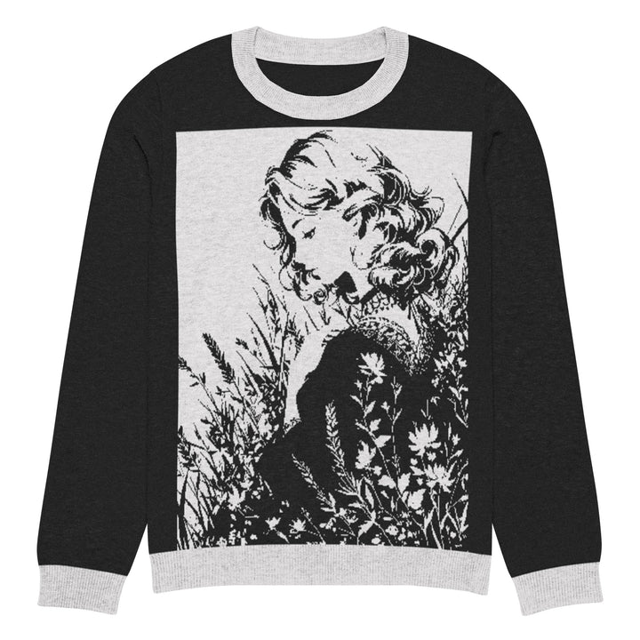 Knitted crew neck sweater - Polendo Design