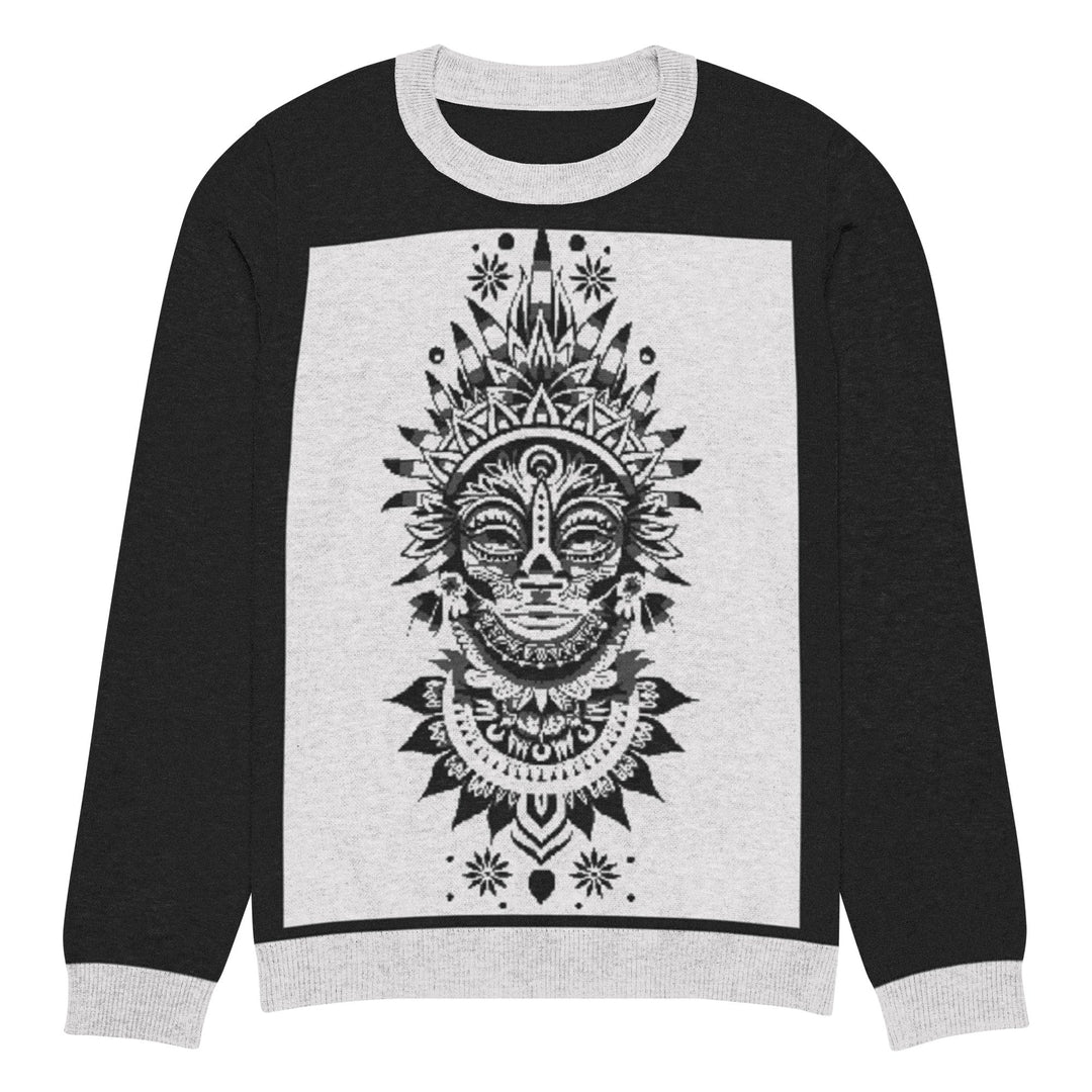 Knitted crew neck sweater - Polendo Design