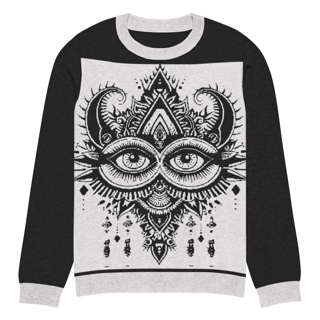 Knitted crew neck sweater - Polendo Design