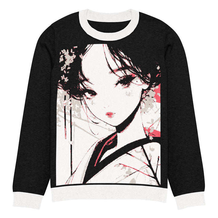 Knitted crew neck sweater - Polendo Design