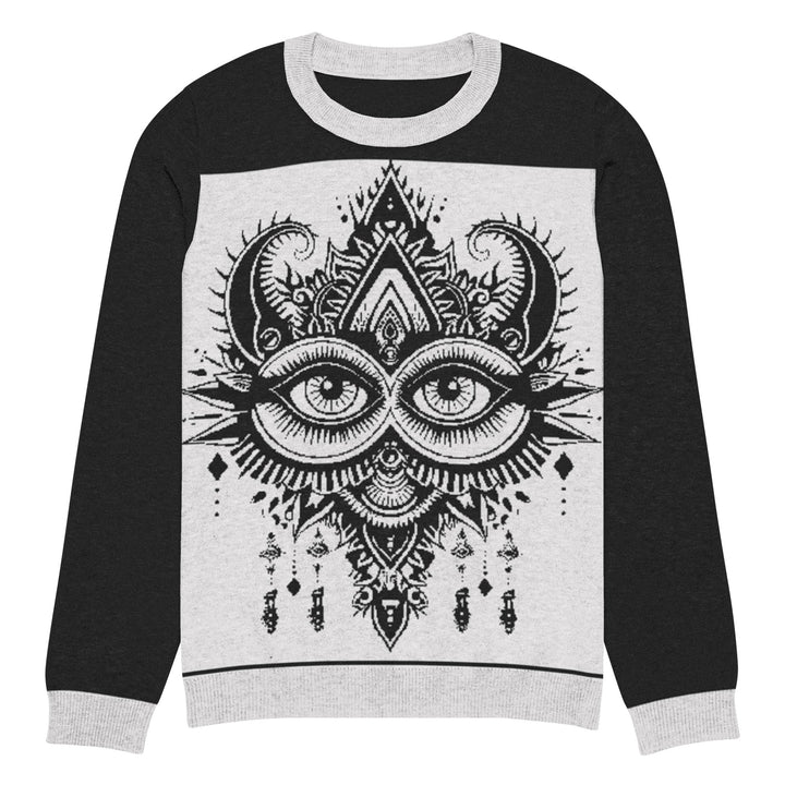 Knitted crew neck sweater - Polendo Design