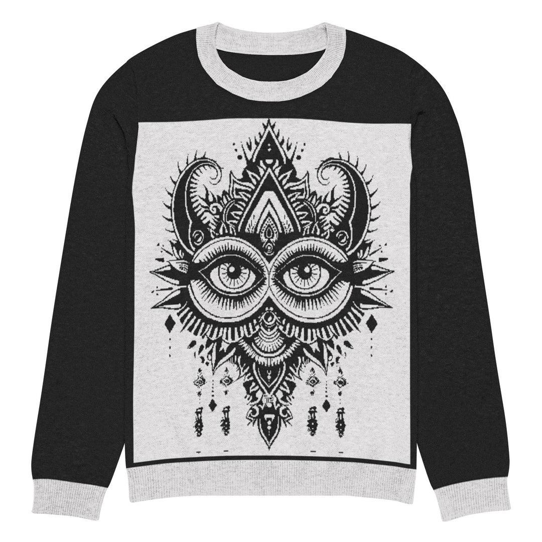 Knitted crew neck sweater - Polendo Design