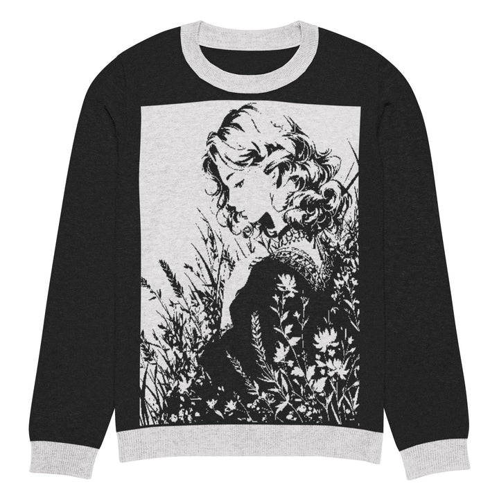 Knitted crew neck sweater - Polendo Design