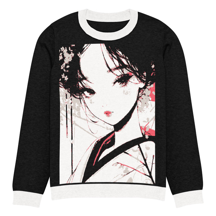 Knitted crew neck sweater - Polendo Design