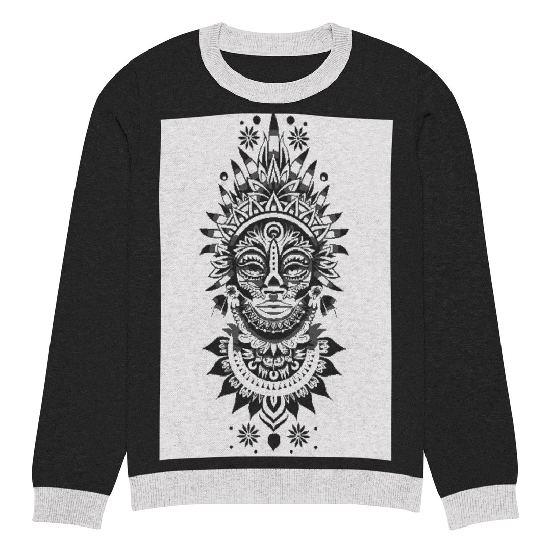 Knitted crew neck sweater - Polendo Design