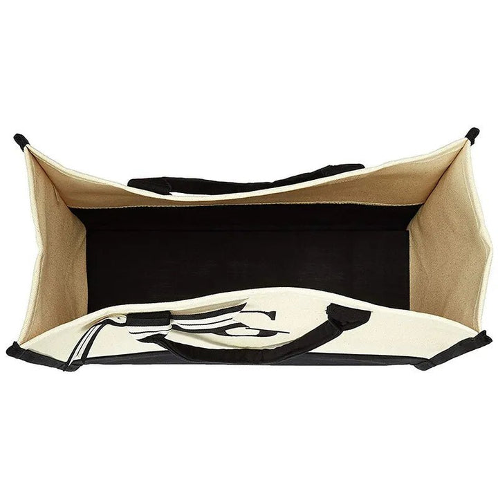 Letter & Flower Fashion Canvas Tote Bag for Women - Polendo DesignBags & Luggage - Women's Bags