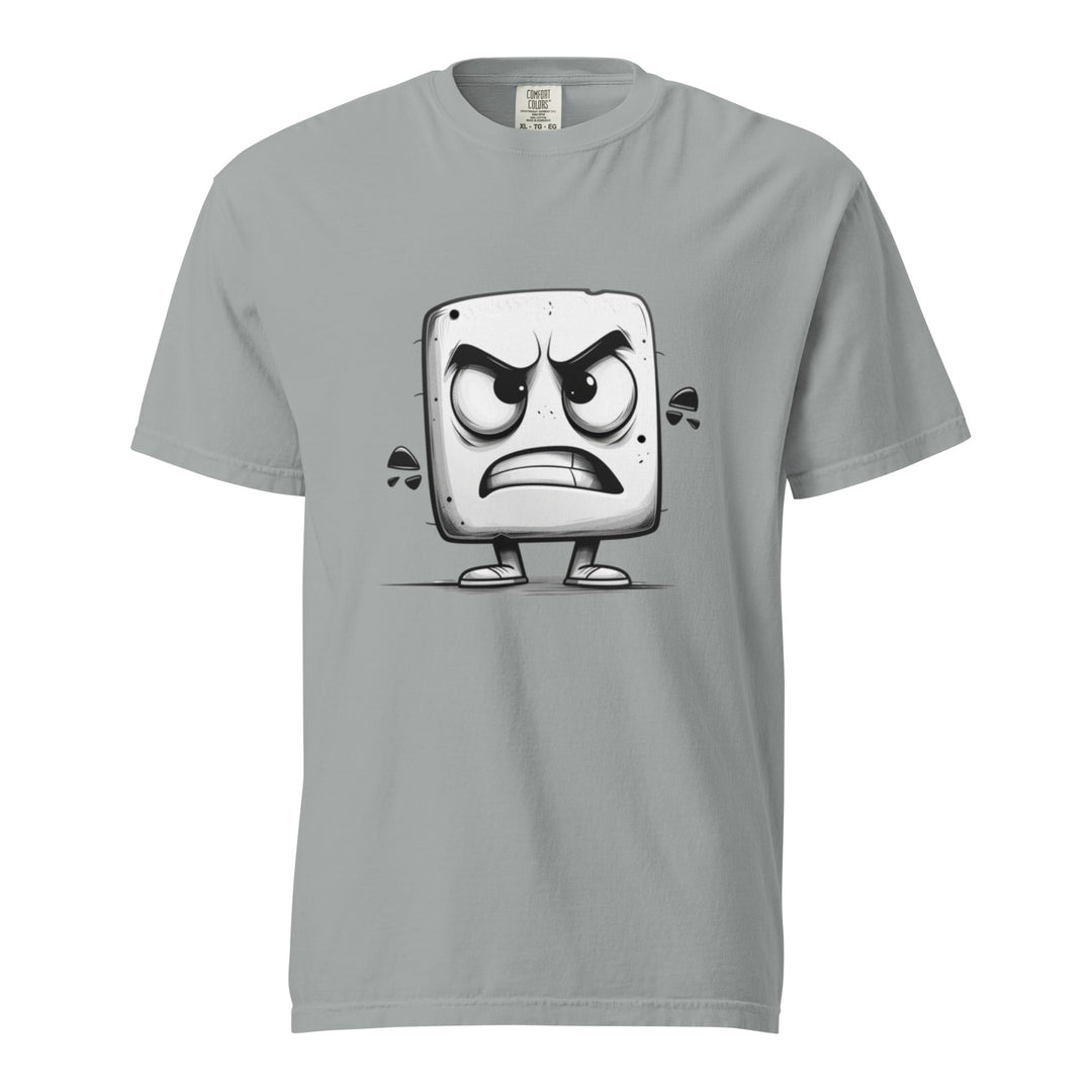 "Livid Little Block" garment-dyed heavyweight t-shirt - Tops & Tees - T-Shirts Polendo Design