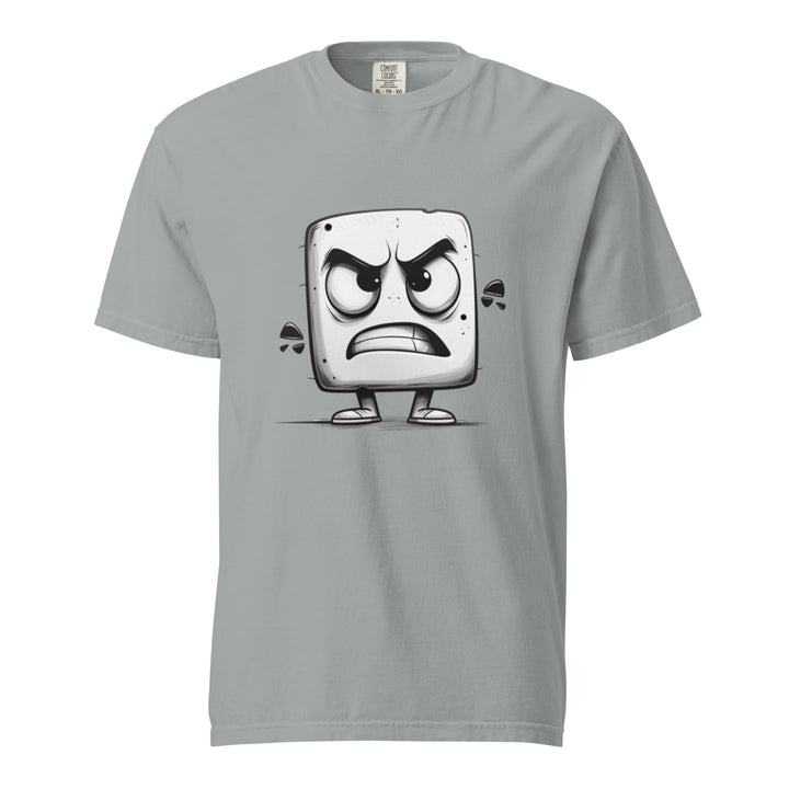 "Livid Little Block" garment-dyed heavyweight t-shirt - Tops & Tees - T-Shirts Polendo Design