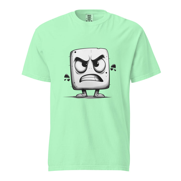 "Livid Little Block" garment-dyed heavyweight t-shirt - Tops & Tees - T-Shirts Polendo Design