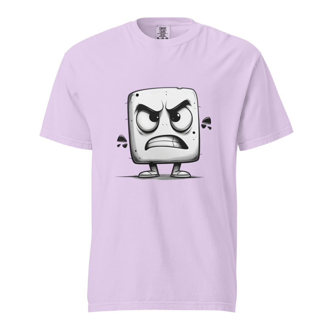 "Livid Little Block" garment-dyed heavyweight t-shirt - Tops & Tees - T-Shirts Polendo Design